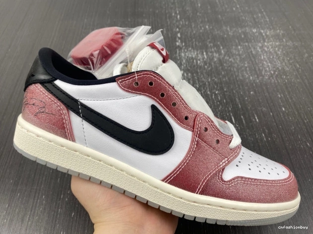 FN0432-017 JORDAN OG BLACK' TROPHY ROOM 'RED 1 AIR X LOW 0727